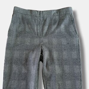 MaxMara Houndstooth Cropped Business Office Casual Pants‎ Size 10